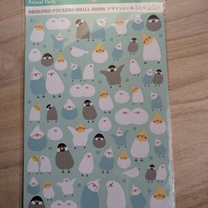 Animal Party Bird Stickers Cockatiel